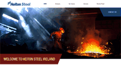 Desktop Screenshot of heitonsteel.ie